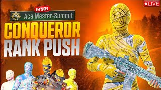 🔴 Conqueror Push Top 100  PUBG Mobile [upl. by Annabella]