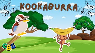 Kookaburra Sits In The Old Gum Tree  Nursery Rhyme  Upbeat Remix EDM [upl. by Yelyr]