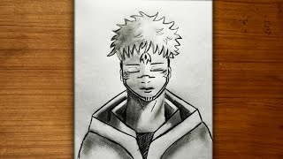 anime drawing  how to draw sukuna step by step easy tutorial for beginners  jujutsu kaisen [upl. by Fransisco]