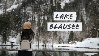 BLAUSEE  THE MOST MAGICAL BLUE LAKE IN SWITZERLAND [upl. by Ferrel]