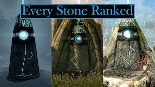 Ranking Every Standing Stone In Skyrim [upl. by Yelac]