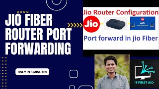 Jio Fiber Router Port ForwardingPort Forwarding on Jio Fiber Router Tutorial [upl. by Gnoix637]