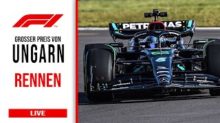 Großer Preis von Ungarn Das Rennen  Formel 1 Live Watchparty Livetiming [upl. by Savick]