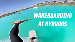 WAKEBOARDING AT HYDROUS WAKEPARK [upl. by Ensoll]