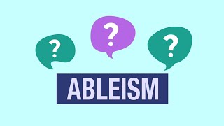 What is Ableism [upl. by Anida54]