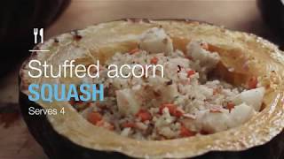 Making Mayos Recipes Stuffed Acorn Squash [upl. by Trevethick36]