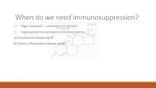 Immunosuppressant Drugs  Corticosteroids [upl. by Dorsey]