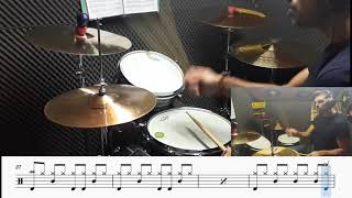 Creedence Clearwater Revival Fortunate Son Drum Cover  Score [upl. by Mccutcheon448]