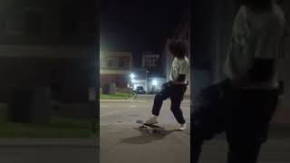 skateboarding Kickflip attempts [upl. by Hoj]