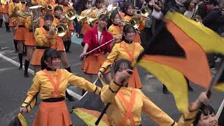 Galasha Festival 2024  Parade③  Kyoto Tachibana SHS Band [upl. by Alol670]