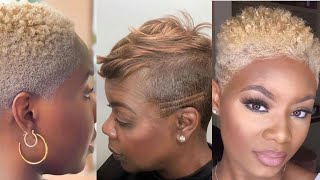 45 Stunning Short Hairstyles for Black African American Women in 2024 Natural Short Hairstyles [upl. by Kayla]