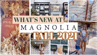 FALL at MAGNOLIA MARKET amp SILOS 2021  FALL SHOP WITH ME 2021  Exploring MAGNOLIA in WACO TX [upl. by Awahsoj]