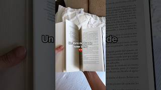 Un libro no puede doler tanto 💔 [upl. by Drandell]