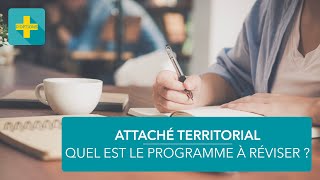 Concours dattaché territorial  le programme à réviser [upl. by Aletha]