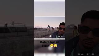 Disturb Npc🤡 on beach in watchdogs2 😁😅watchdogs gta gaming gameplayshorts [upl. by Ditzel]