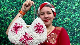 CARTERA A CROCHET PASO A PASO [upl. by Arihay]