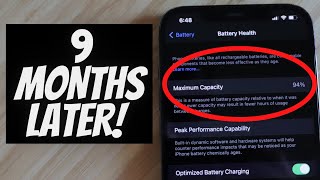 iPhone 12 Pro Max Battery Health After 9 Months [upl. by Dalis]