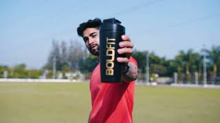 Steel Shaker Bottle  Boldfit  Gym Essential [upl. by Wilber]