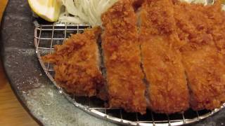 Tonkatsu  Tonkatsu Tamafuji Sapporo Esta Chuoku Sapporo Hokkaido Japan [upl. by Dat]