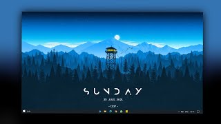 How to make your Windows 10 Desktop look cool and professional Customize Windows 10  All u need [upl. by Previdi]