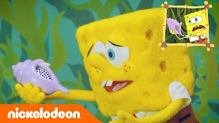 Bob Esponja  Pineapple Playhouse – Bob Esponja e a concha mágica  Nickelodeon em Português [upl. by Juliane]