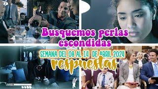 BUSQUEMOS PERLAS ESCONDIDAS SEMANA DEL 08 AL 14 DE ABRIL 2024  SALMOS 26 AL 28 [upl. by Rebmetpes]