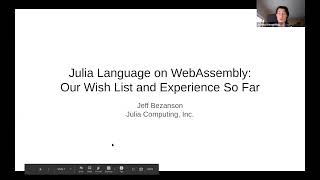 Julia Language on WebAssembly Our Wish List and Experience So Far [upl. by Py]