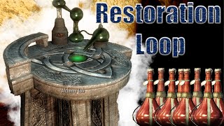 Skyrim How to do the Restoration loop Glitch in 2022 [upl. by Irmo864]