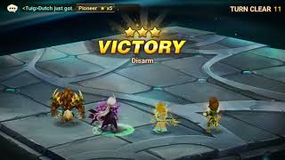 Summoners War  Mock battle 5 Disarm  3 stars Updated  After quotReloadedquot 2023 [upl. by Curran224]