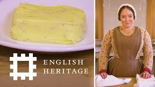 How to Make Butter – The Victorian Way [upl. by Anekahs777]