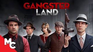 Gangster Land  Full Action Crime Movie [upl. by Azerila]