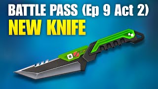 New Episode 9 Act 2 Battle Pass Knife Skin  Valorant [upl. by Erroll]