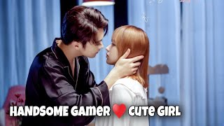 Handsome Gamer Fall in Love with a Cute Teammate  Falling into your smile Explained in Hindi [upl. by Hctim]