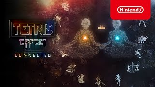 Tetris Effect Connected  Launch Trailer  Nintendo Switch [upl. by Nastassia]