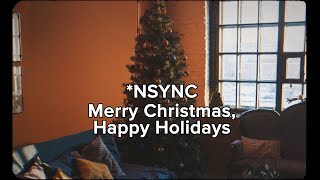 NSYNC  Merry Christmas Happy Holidays Official Lyric Video [upl. by Dulci59]