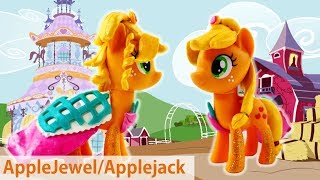 Custom MLP Split Pony with AppleJewel and Applejack DIY Tutorial [upl. by Akapol737]