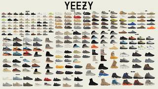 Every YEEZY Ever Made Most Common To Rare [upl. by Olumor]