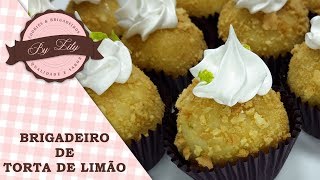 Brigadeiro gourmet de torta limão [upl. by Assirahc]