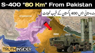 India Deploy S400 Air Defense System Only 80 Km Far From Pakistani Border  S400 Pakistan border [upl. by Artus]