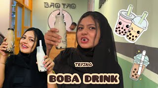 ഇതെന്ന ചാധനം 😂🧋BOBA DRINK 😷🍫 ​⁠Alfalavinojkhan [upl. by Rie]