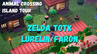 ACNH Island Tour Zelda Lurelin Village [upl. by Saltsman]