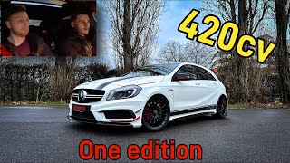 MERCEDES A45 AMG Stage 2 420cv La compacte pour jeune pressé [upl. by Kary377]