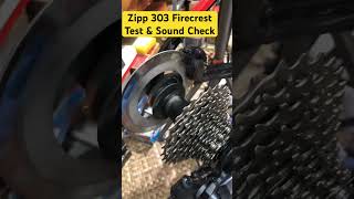 Zipp 303 Firecrest Test amp Sound Check [upl. by Danczyk]