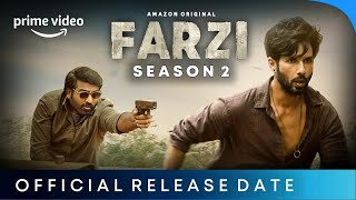 Farzi Season 2 Release Date  Farzi Season 2  Farzi Season 2 Trailer  Prime Video [upl. by Lemert]