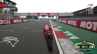 SBK 22 PS5 Motul French World Superbike Round SBK 2024 FP1 y FP2 [upl. by Ilecara926]