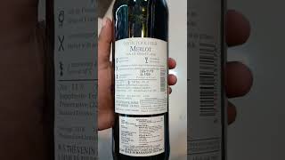 Montgolfier merlot france youtube shorts youtubeshorts shortvideo wine [upl. by Nylloh798]