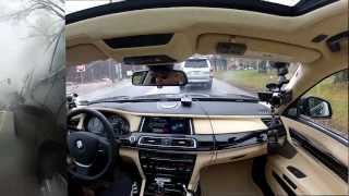 Driving Review 2013 BMW 7 Series  750Li XDrive  In Depth Test Drive [upl. by Shani475]