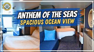 Spacious Ocean View  Anthem of the Seas  Cabin 9506 Tour amp Review [upl. by Nowad]