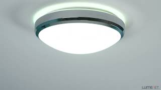 Philips Doris bathroom ceiling LED lamp [upl. by Seagrave]