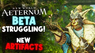 What has leaked New World Aeternum Player Count New Artifacts FFA Zone [upl. by Sirdi6]